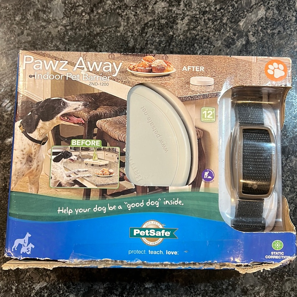 Paws away indoor pet barrier